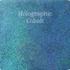 Fine Craft Glitter Holographic Cobalt 0.2mm Hex (0.008″)