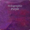 Fine Craft Glitter Holographic Purple 0.2mm Hex (0.008″)