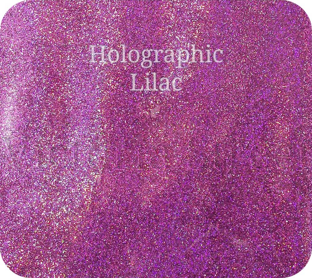 Fine Craft Glitter Holographic Lilac 0.2mm Hex (0.008″)