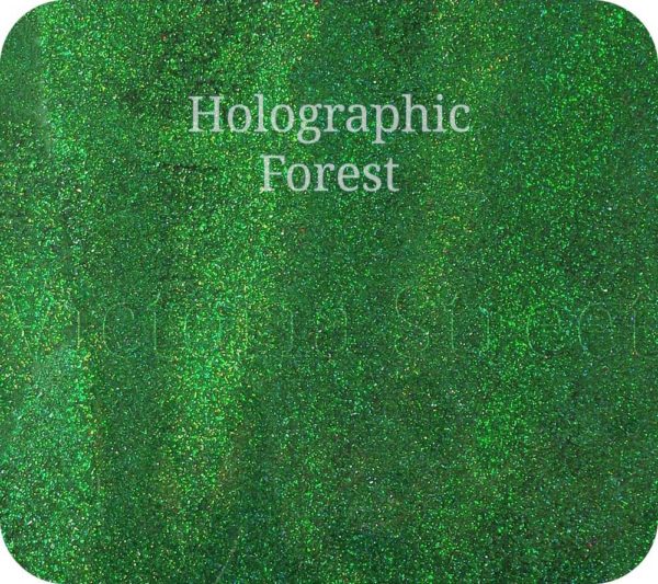 Fine Craft Glitter Holographic Forest 0.2mm Hex (0.008″)