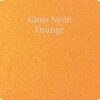 Fine Craft Glitter Gloss Neon Orange 0.2mm Hex (0.008″)