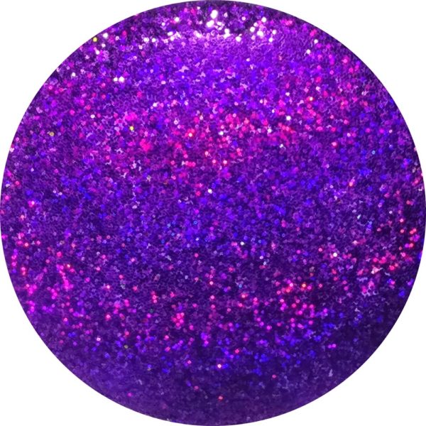 Cosmetic Holographic Purple 0.2mm Hex (0.008″)